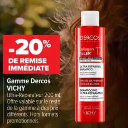 Carrefour maPara parapharmacie Gamme dercos vichy offre