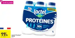 Carrefour Lait u.h.t protéinés lactel offre