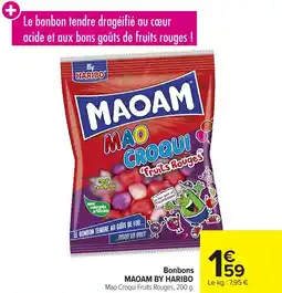 Carrefour Bonbons maoam by haribo offre