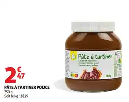 Auchan Pâte à tartiner pouce offre