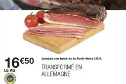 Monoprix Jambon cru fumé de la forêt noire i.g.p. offre