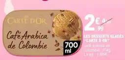 E.Leclerc Carte d'or - les desserts glaces offre