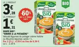 E.Leclerc Knorr - soupe bio offre