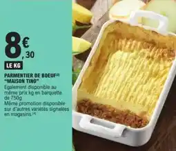 E.Leclerc Parmentier - de boeuf offre