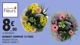 E.Leclerc Bouquet compose 15 tiges offre