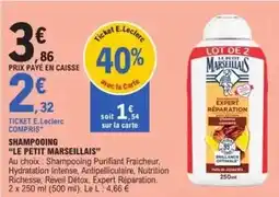 E.Leclerc E.leclerc - le petit marseillais offre