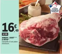 E.Leclerc Agneau: gigot à rôtir offre