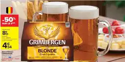 Carrefour Drive Grimbergen - bière blonde blonde offre