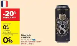 Carrefour Drive Bière forte offre