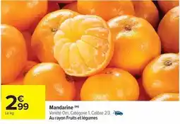 Carrefour Drive Mandarine offre