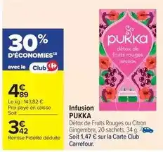 Carrefour Drive Infusion offre