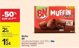 Carrefour Drive Bn chocolat - muffin offre