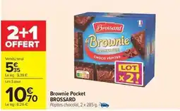 Carrefour Drive Brossard - brownie pocket offre