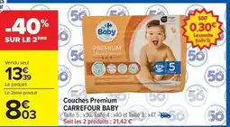 Carrefour Drive Carrefour - couches premium baby offre