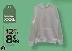 Carrefour Sweat garçon offre