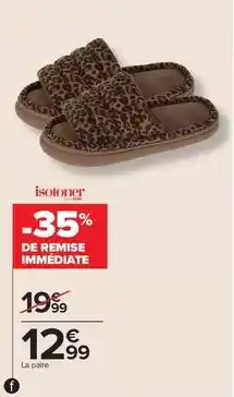 Carrefour Isotoner - la paire offre