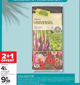 U - terreau niversel ab