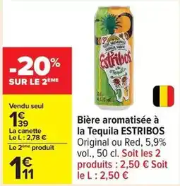 Carrefour Estribos - bière aromatisée à la tequila offre