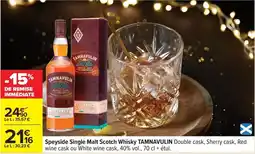 Carrefour Tamnavulin - speyside single malt scotch whisky offre