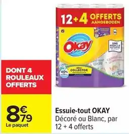 Carrefour Okay - essuie-tout offre