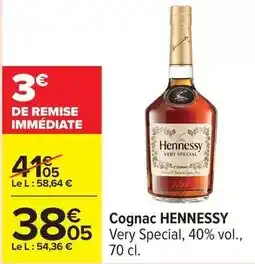 Carrefour Hennessy - cognac offre