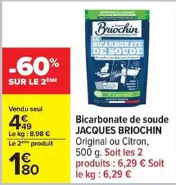 Carrefour Fa - bicarbonate de soude offre