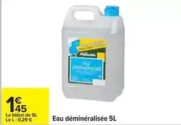 Carrefour Facile - eau déminéralisée 5l offre