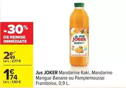 Carrefour Joker - jus mangarine offre