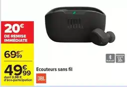 Carrefour Jbl - ecouteurs sans fil offre