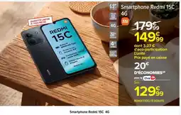 Carrefour Ram - smartphone 15c 4g offre