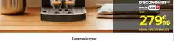 Carrefour Expresso broyeur offre