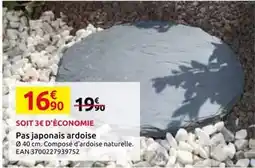 Mr Bricolage Pas japonais ardoise offre