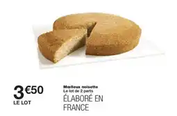 Monoprix Moelleux noisette offre