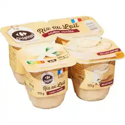 Carrefour Carrefour original riz au lait offre