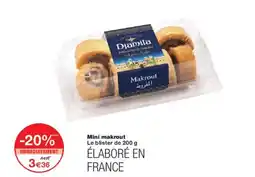 Monoprix Mini makrout offre