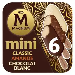 Carrefour Magnum mini cône caw glacé offre