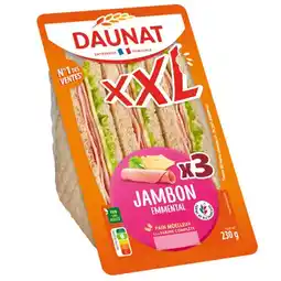 Carrefour Market Daunat sandwich xxl offre