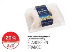Monoprix Mini corne de gazelle offre