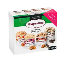 Carrefour Häagen-dazs mini cups crème glacée format offre découverte offre