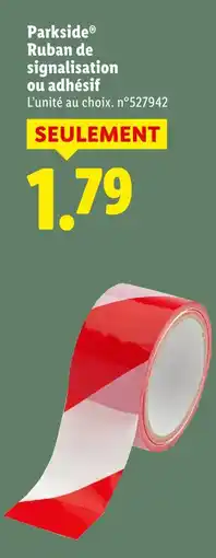 Lidl Parkside ruban de signalisation ou adhésif offre