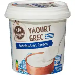Carrefour Carrefour original yaourt grec offre