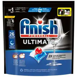 Carrefour Finish capsules pour lave-vaisselle offre