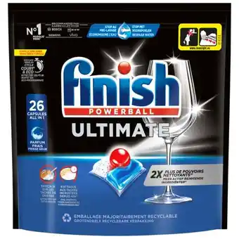 Finish capsules pour lave-vaisselle