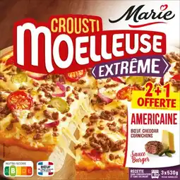 Carrefour Crousti moel.extreme pizza surgelée offre