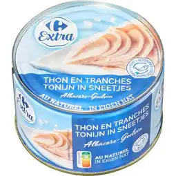 Carrefour Carrefour extra thon albacore au naturel offre