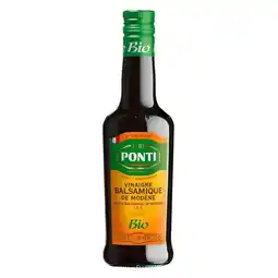 Carrefour Ponti vinaigre balsamique de modène bio offre