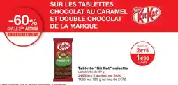 Monoprix Tablette kit kat noisette offre