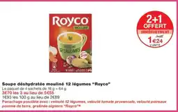 Monoprix Soupe déshydratée mouliné 12 légumes royco offre