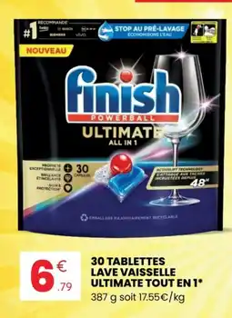 Stokomani 30 tablettes lave vaisselle ultimate tout en 1* offre
