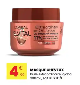Masque cheveux
